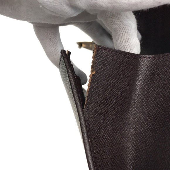 Auth LOUIS VUITTON Clado M30196 Acajou Taiga SP0010 Mens Clutch Bag - Picture 15 of 15